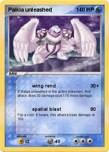 Pokemon Palkia unleashed