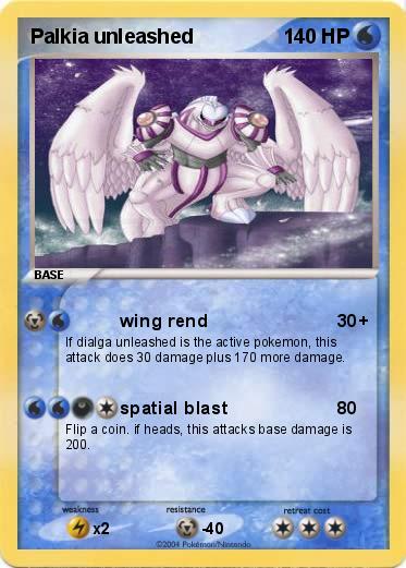 Pokemon Palkia unleashed