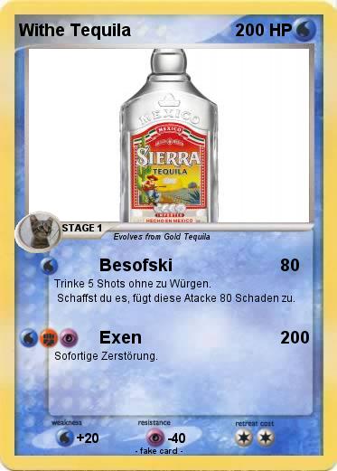 Pokemon Withe Tequila