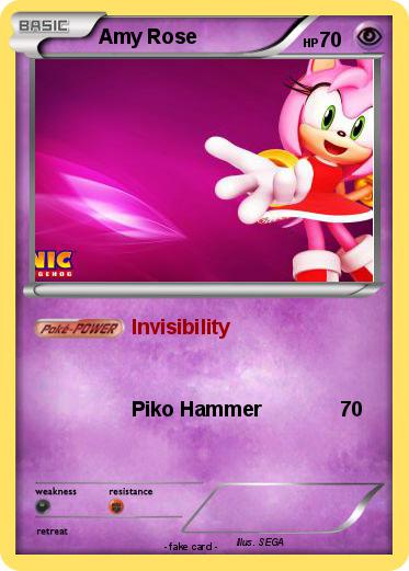 Pokemon Amy Rose