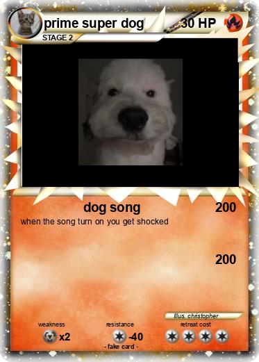 Pokemon prime super dog