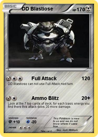 Pokemon DD Blastiose