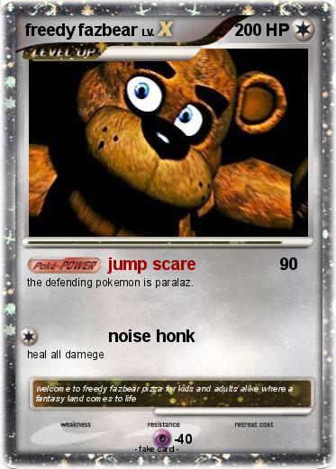 Pokemon freedy fazbear
