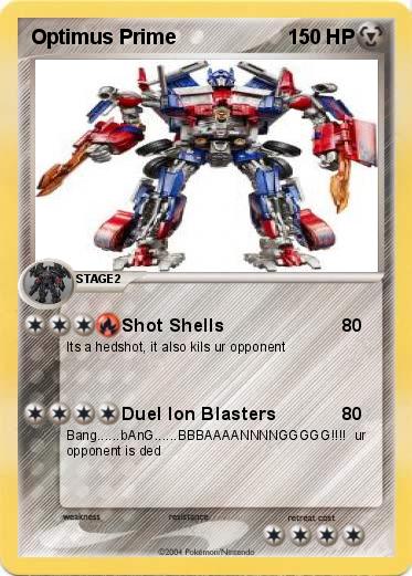 Pokemon Optimus Prime