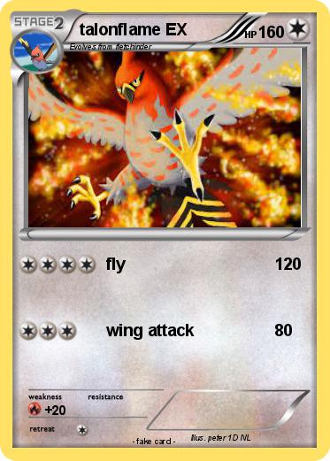 Pokemon talonflame EX
