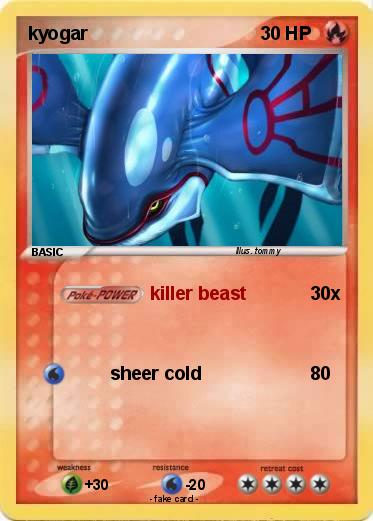 Pokemon kyogar