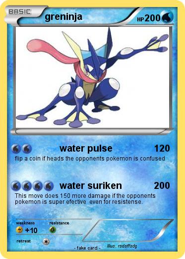 Pokemon greninja