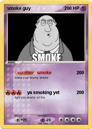 Pokemon smoke guy