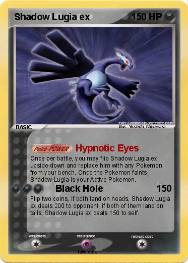 Pokemon Shadow Lugia ex