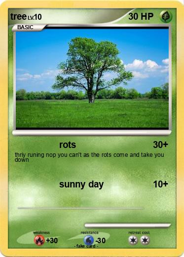 Pokemon tree
