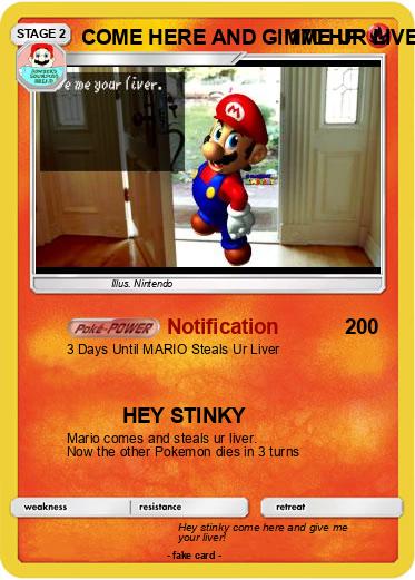 Pokemon COME HERE AND GIMME UR LIVER