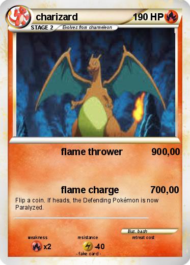Pokemon charizard