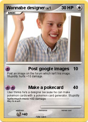 Pokemon Wannabe designer