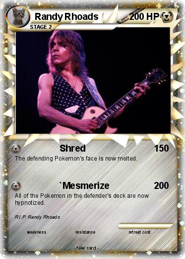 Pokemon Randy Rhoads