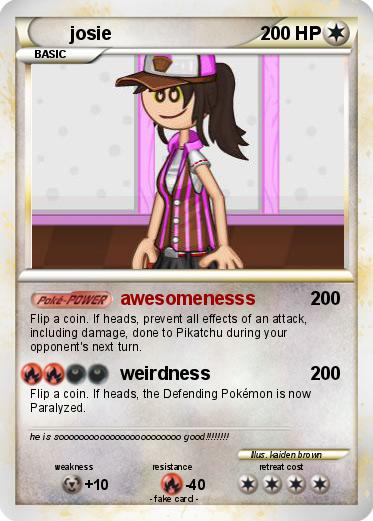 Pokemon josie