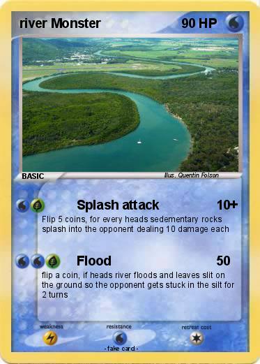Pokemon river Monster
