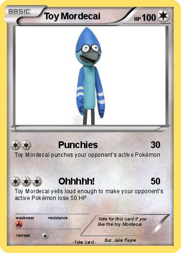 Pokemon Toy Mordecai