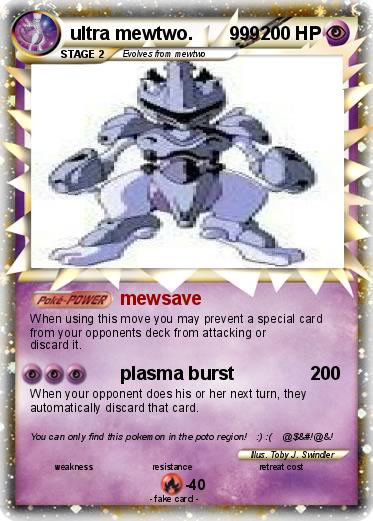 Pokemon ultra mewtwo.       999