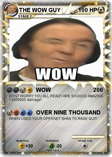 Pokemon THE WOW GUY