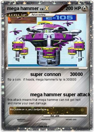 Pokemon mega hammer