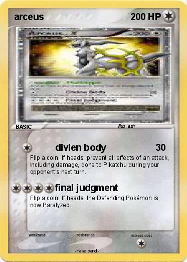 Pokemon arceus