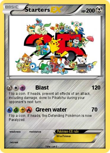 Pokemon Starters