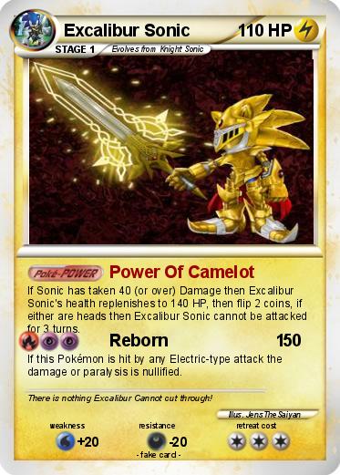Pokemon Excalibur Sonic