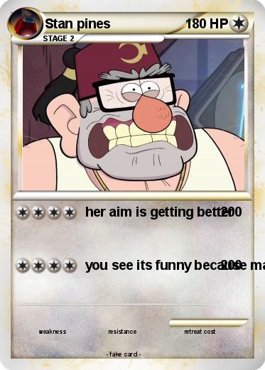 Pokemon Stan pines