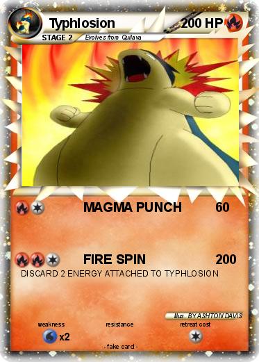 Pokemon Typhlosion