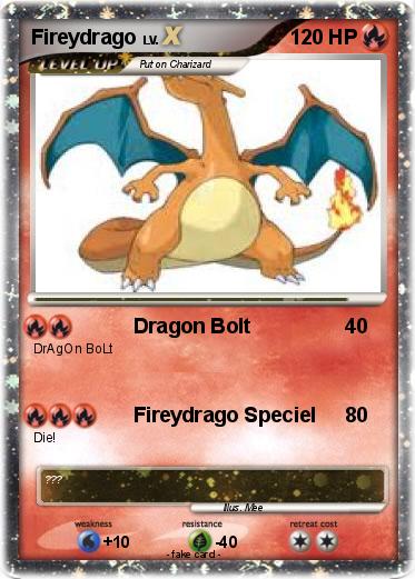 Pokemon Fireydrago