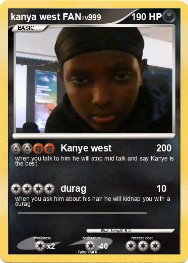 Pokemon kanya west FAN
