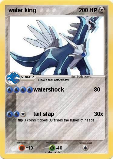 Pokemon water king