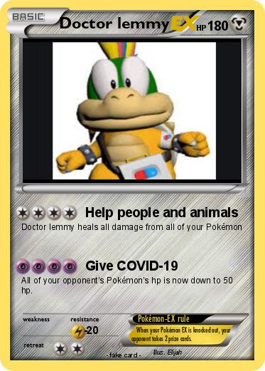 Pokemon Doctor lemmy