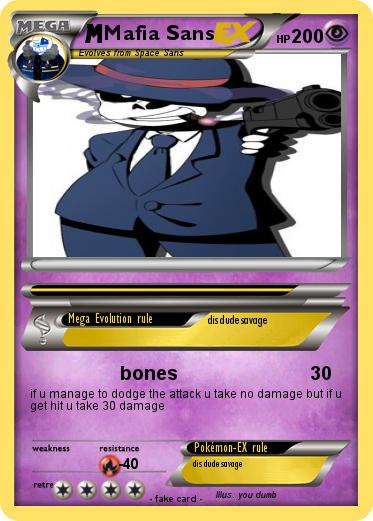 Pokemon Mafia Sans