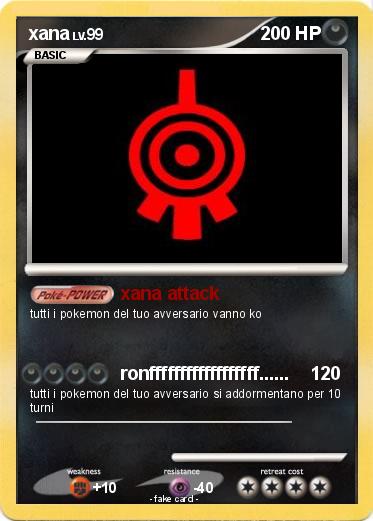 Pokemon xana