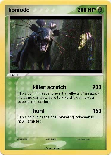 Pokemon komodo