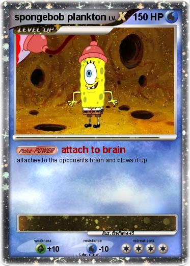 Pokemon spongebob plankton