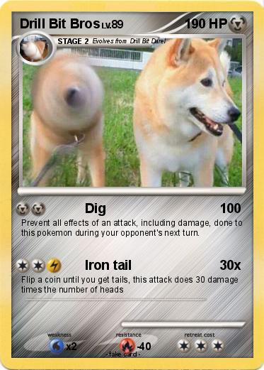 Pokemon Drill Bit Bros