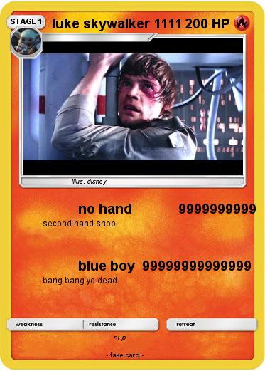 Pokemon luke skywalker 1111