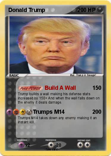 Pokemon Donald Trump