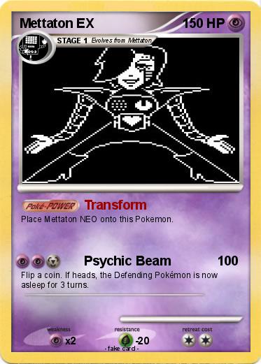 Pokemon Mettaton EX