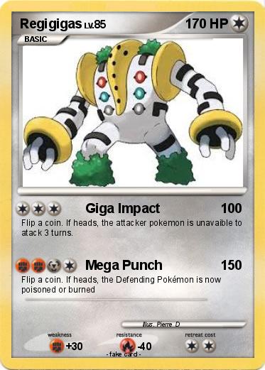 Pokemon Regigigas