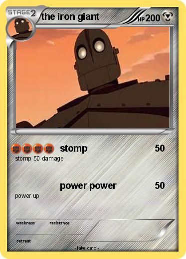 Pokemon the iron giant