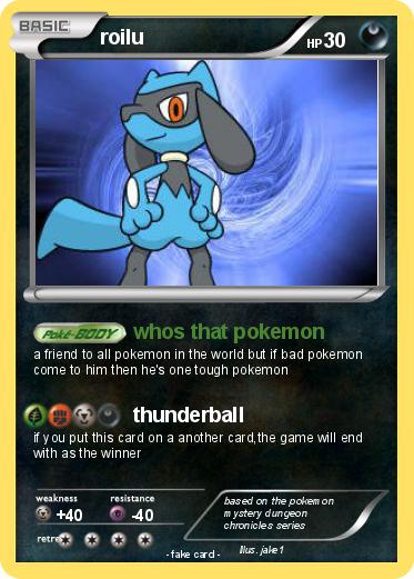 Pokemon roilu