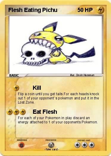 Pokemon Flesh Eating Pichu