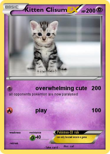 Pokemon Kitten Clisum