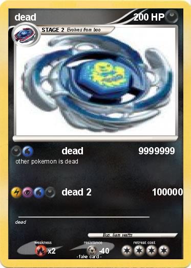 Pokemon dead