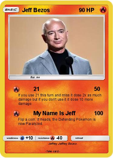 Pokemon Jeff Bezos