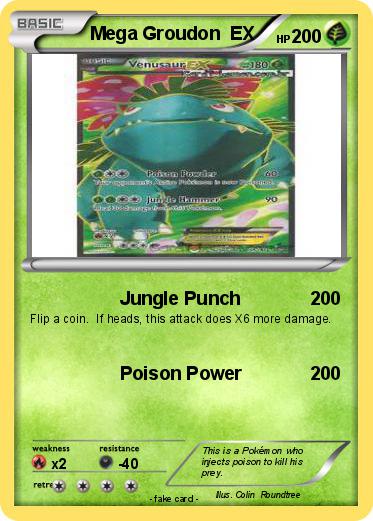 Pokemon Mega Groudon  EX