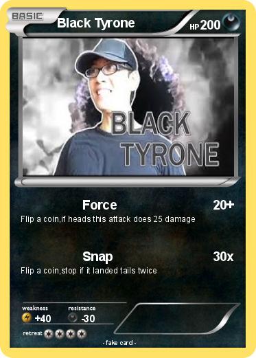 Pokemon Black Tyrone